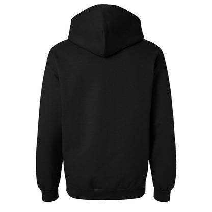 Pitch Black - Back - Gildan Unisex Adult Hammer Hoodie