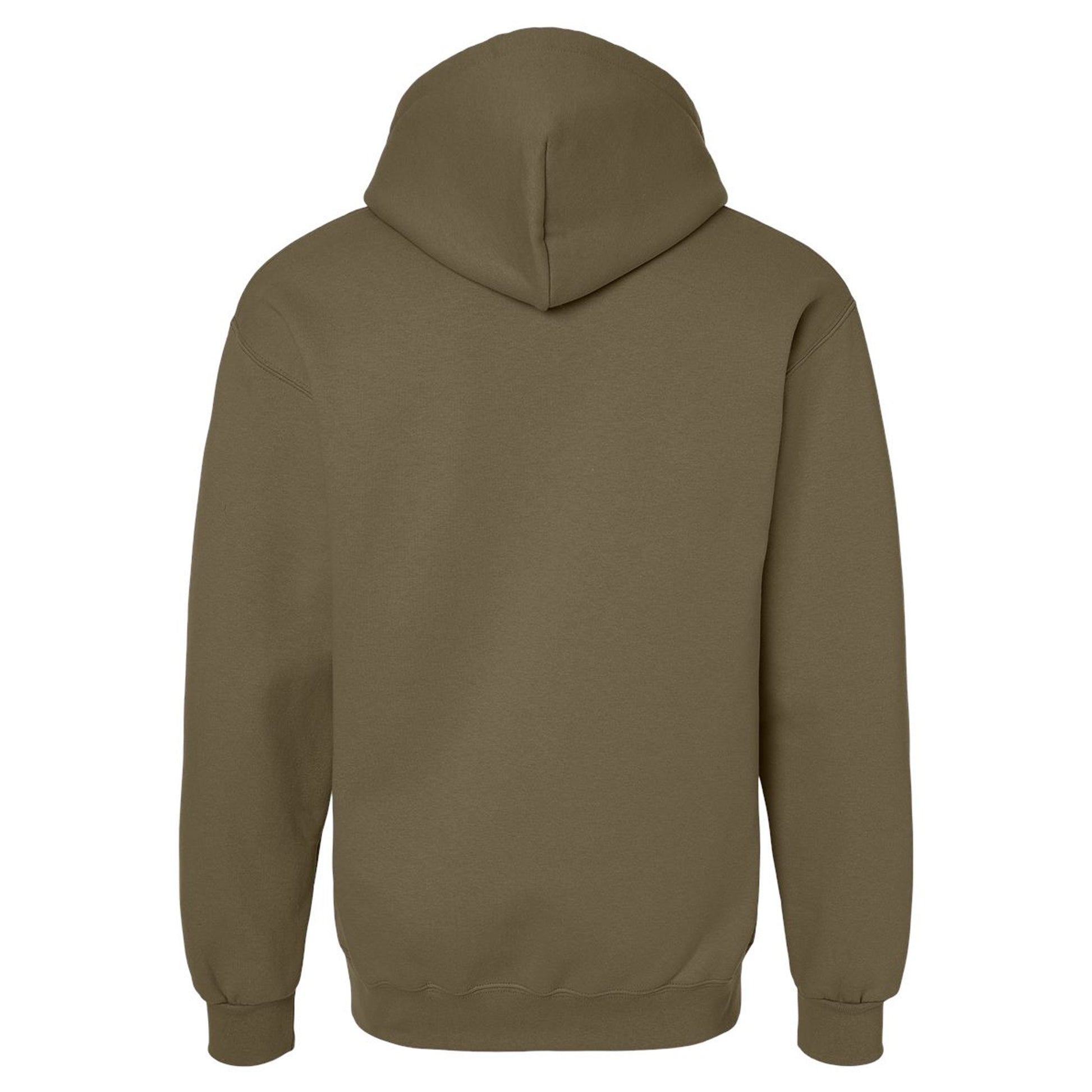 Olive - Back - Gildan Unisex Adult Hammer Hoodie