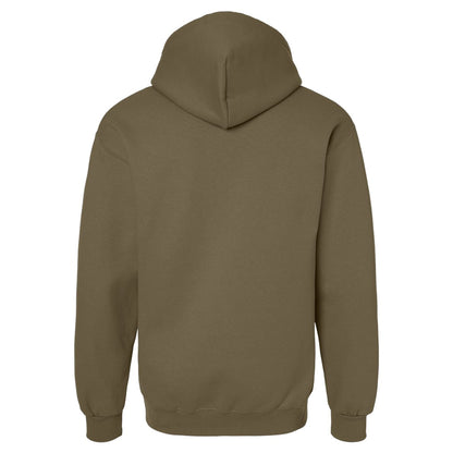 Olive - Back - Gildan Unisex Adult Hammer Hoodie
