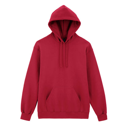 Cherry Red - Front - Gildan Unisex Adult Hammer Hoodie