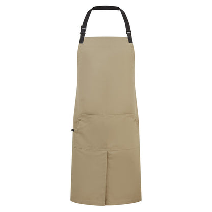 Khaki Brown - Front - Premier Unisex Adult Utility 2.0 Ripstop Apron
