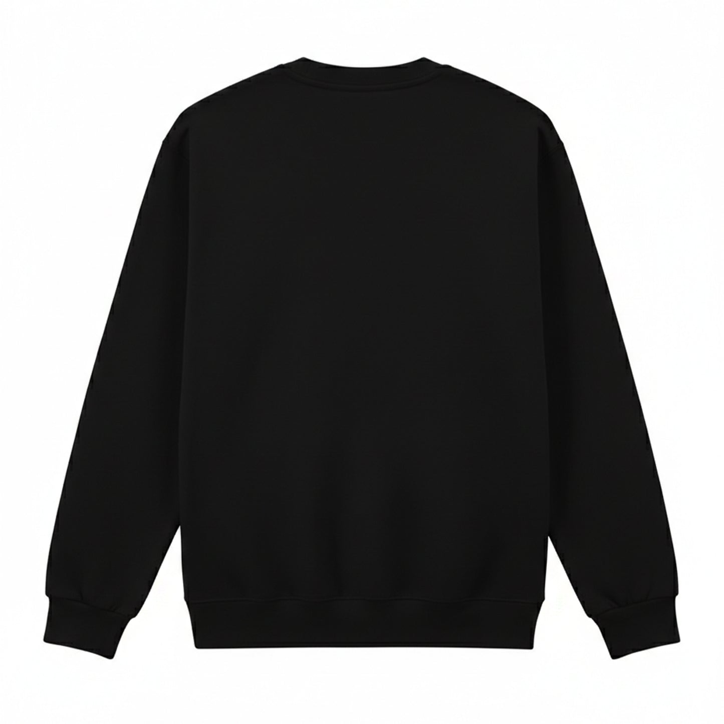 Pitch Black - Back - Gildan Unisex Adult Hammer Maxweight Sweatshirt