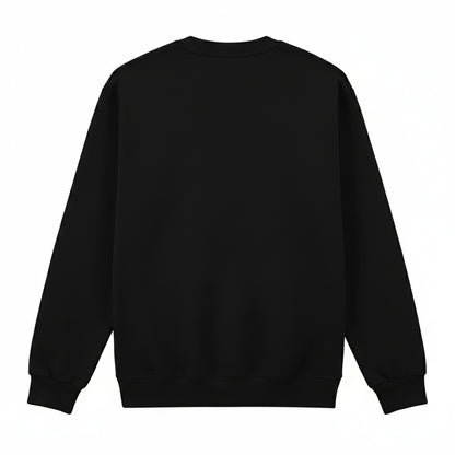 Pitch Black - Back - Gildan Unisex Adult Hammer Maxweight Sweatshirt