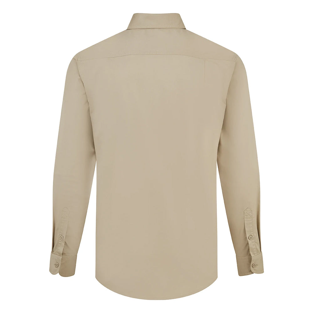 Khaki Brown - Back - Premier Unisex Adult Utility 2.0 Shirt
