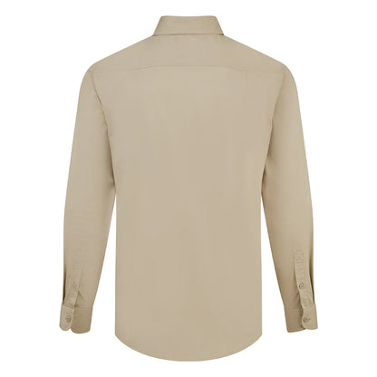 Khaki Brown - Back - Premier Unisex Adult Utility 2.0 Shirt