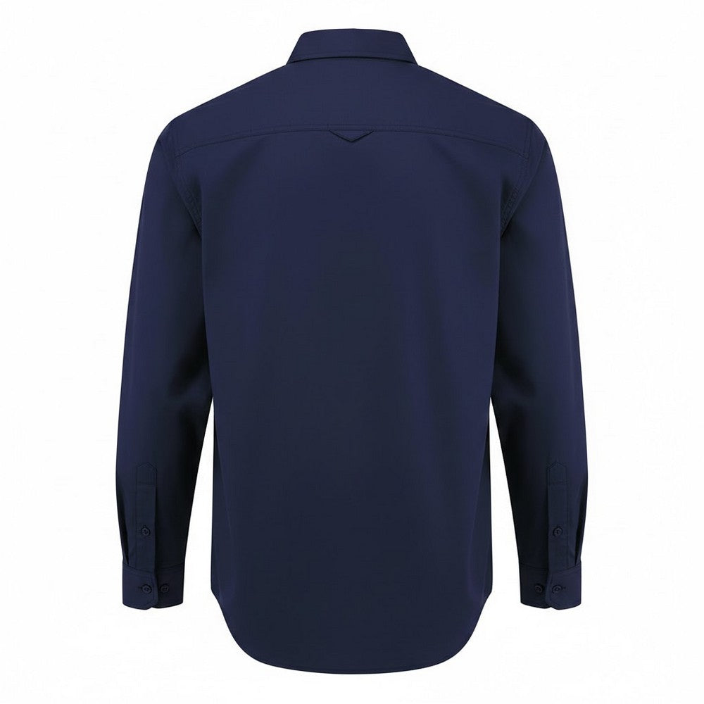 Navy - Back - Premier Unisex Adult Utility 2.0 Shirt