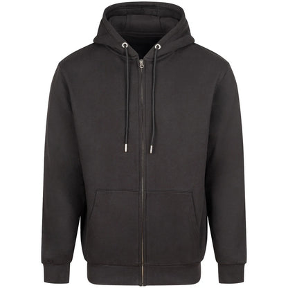Black - Front - Anthem Unisex Adult Studio Full Zip Hoodie
