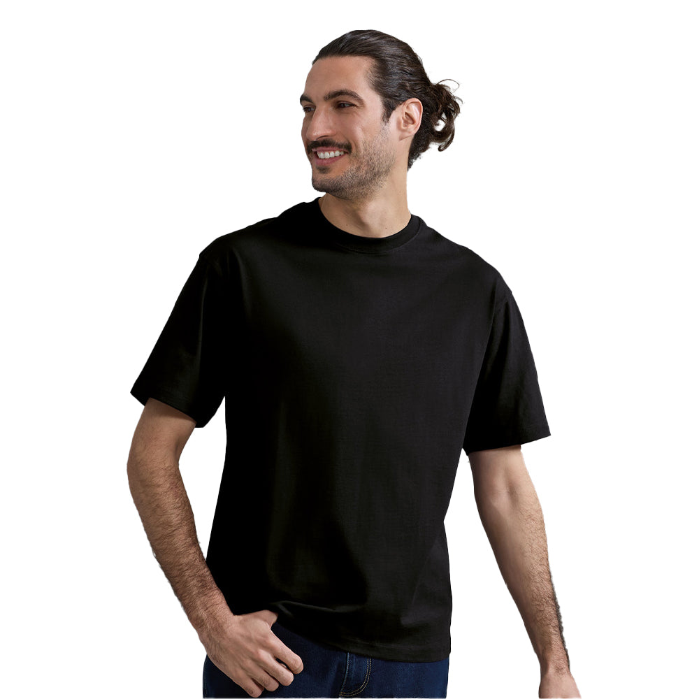 Khaki Brown - Front - Premier Unisex Adult Oversized T-Shirt