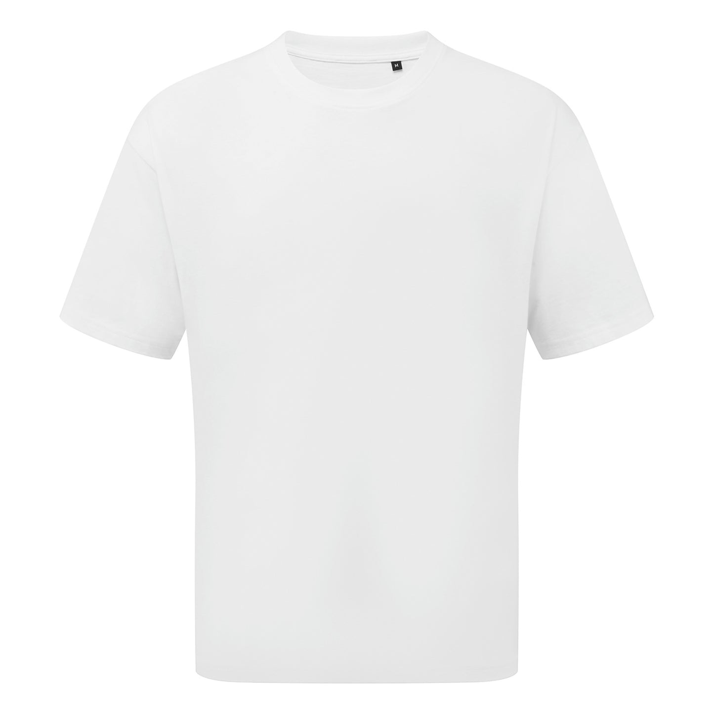 White - Front - Premier Unisex Adult Oversized T-Shirt