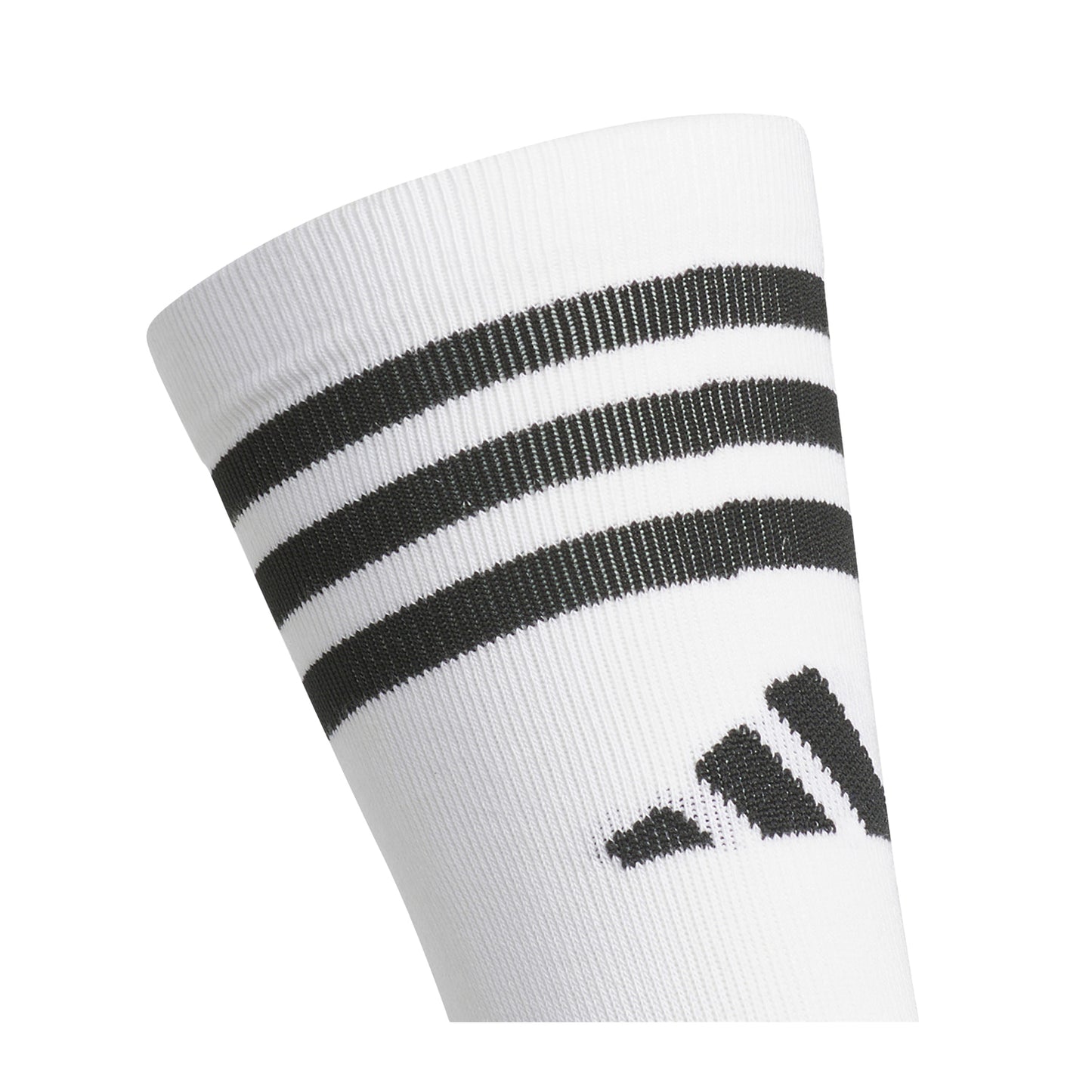 White-Black - Side - Adidas Unisex Adult Crew Socks (Pack of 3)