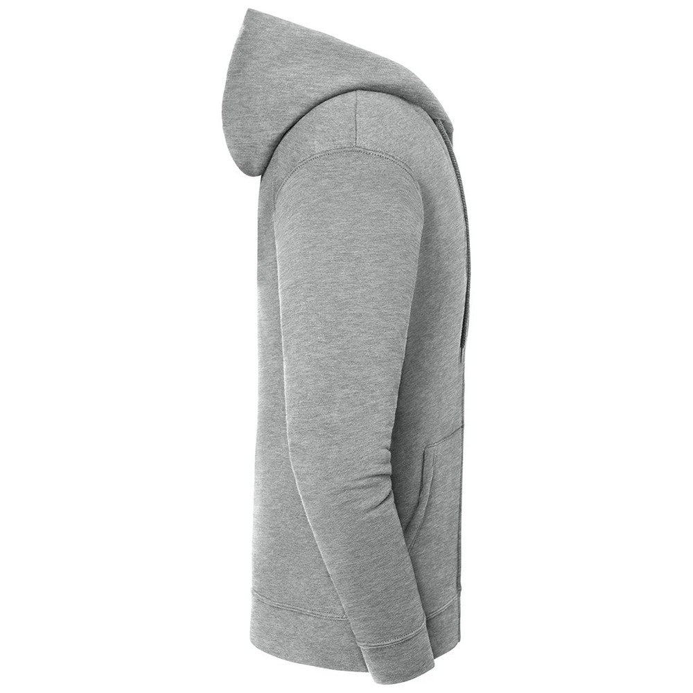 Athletic Heather - Side - Fruit of the Loom Unisex Adult Iconic Premium Full Zip Hoodie