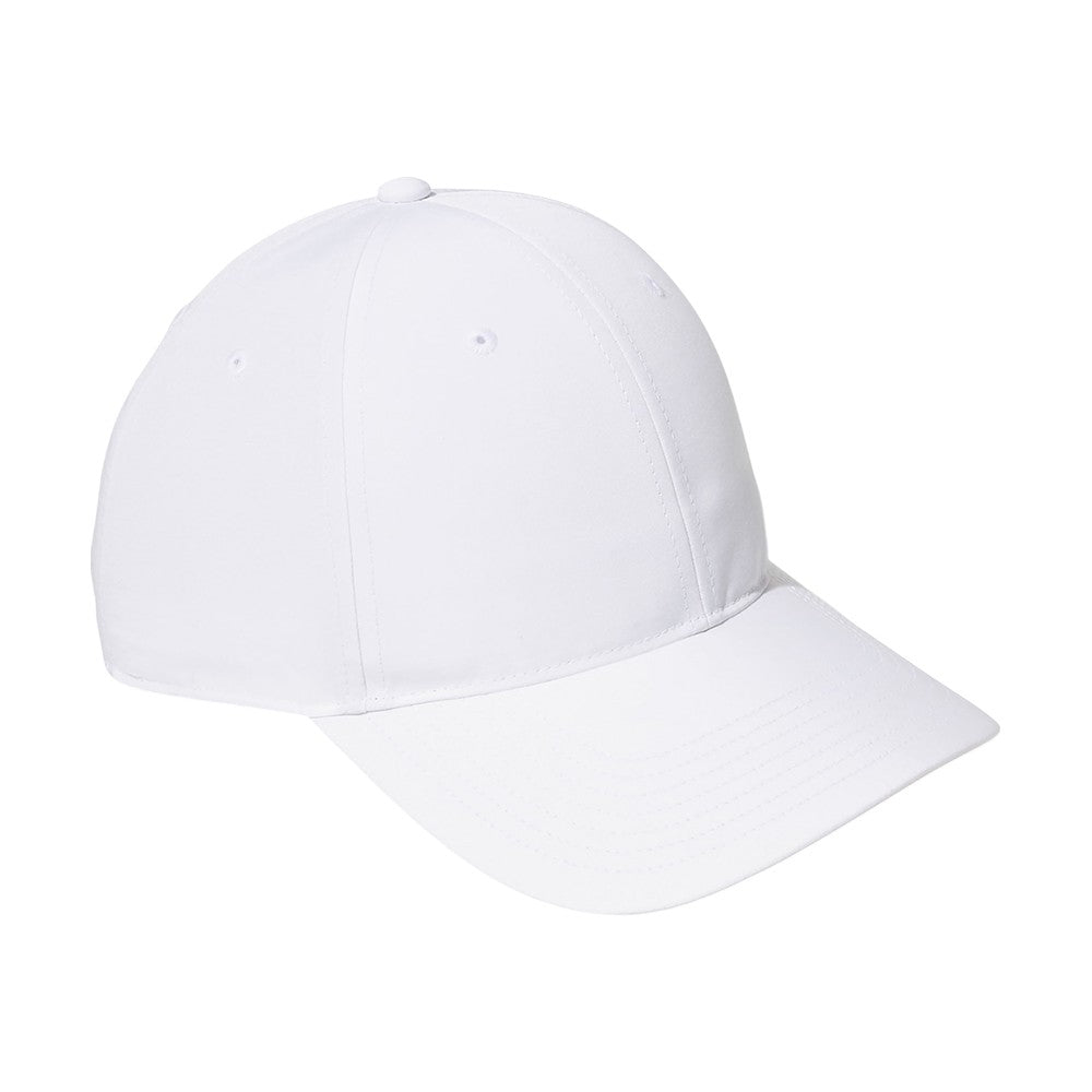 White - Front - Adidas 6 Panel Baseball Cap