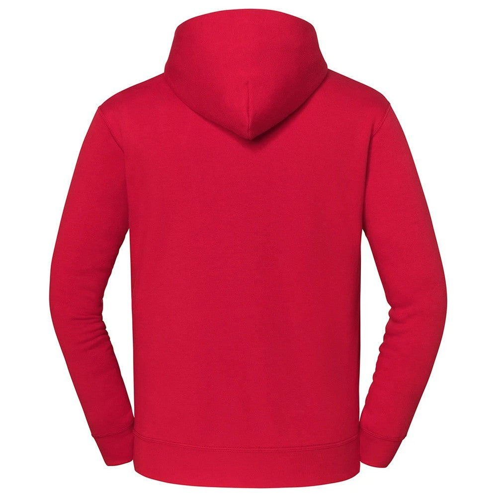 Fire Red - Back - Fruit of the Loom Unisex Adult Iconic Premium Hoodie