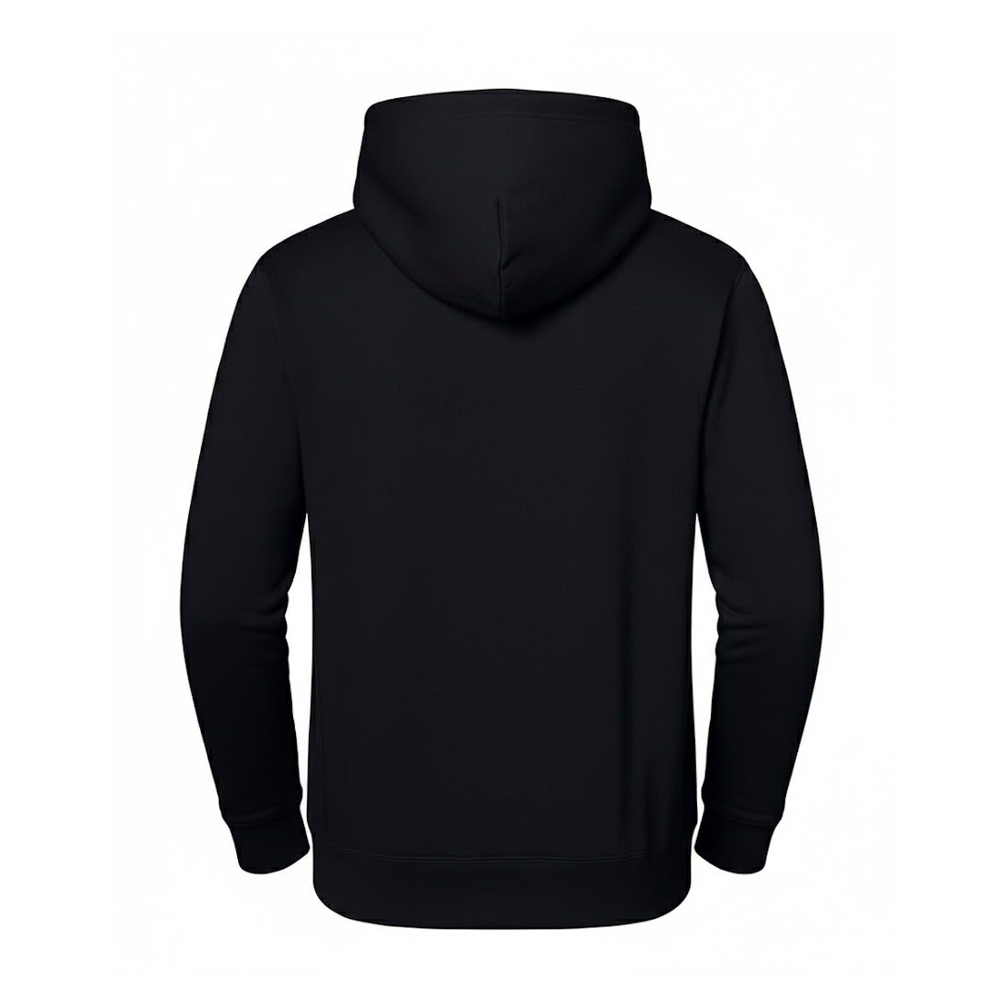 Black - Back - Fruit of the Loom Unisex Adult Iconic Premium Hoodie