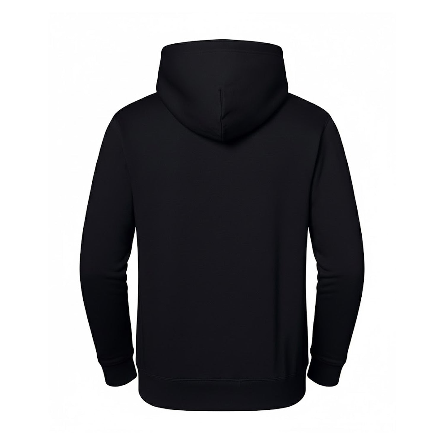 Black - Back - Fruit of the Loom Unisex Adult Iconic Premium Hoodie