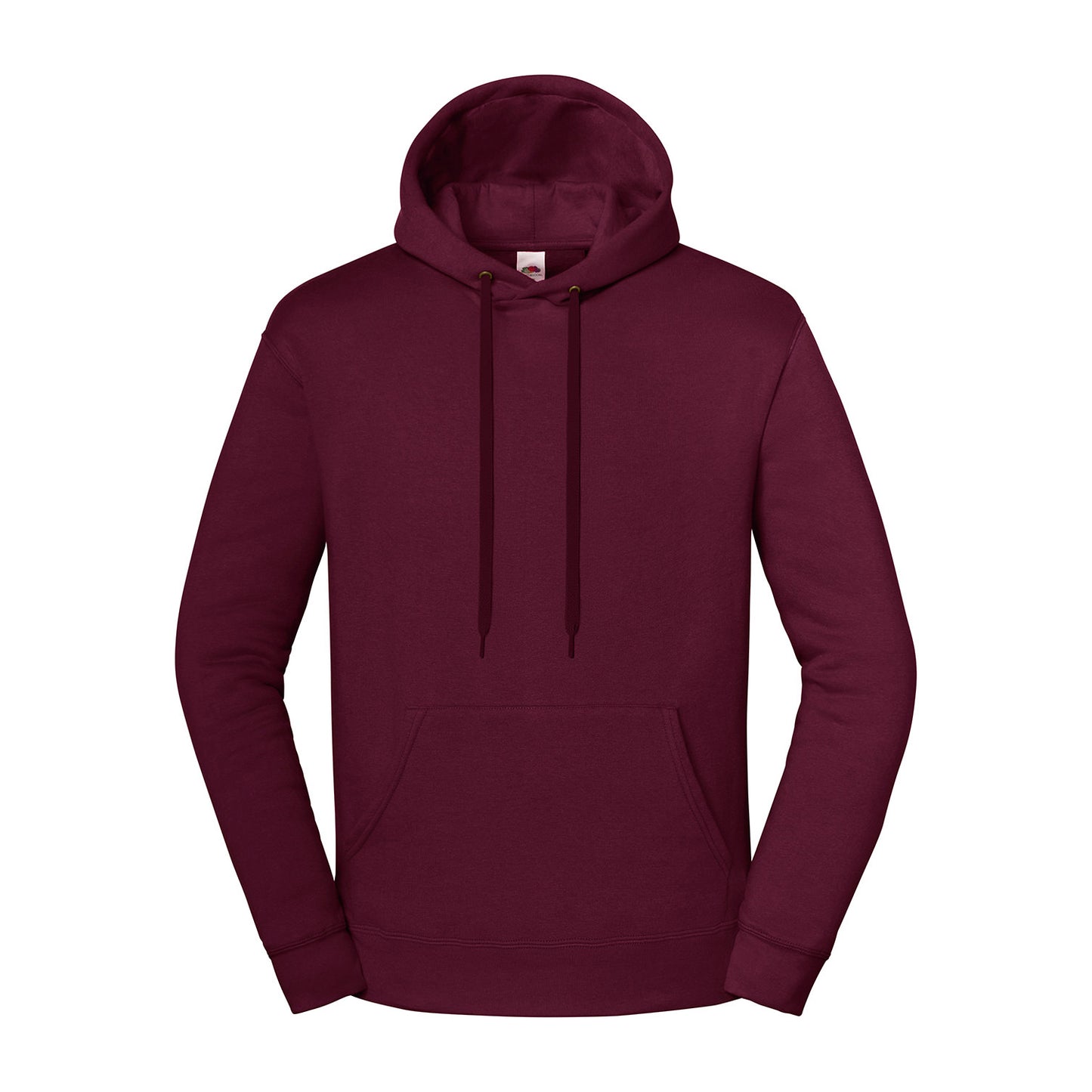 Burgundy - Front - Fruit of the Loom Unisex Adult Iconic Premium Hoodie