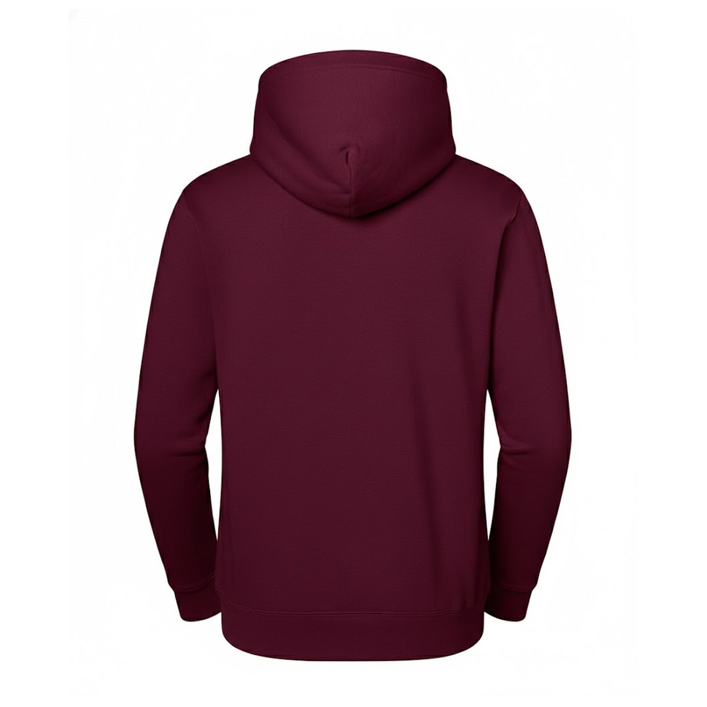 Burgundy - Back - Fruit of the Loom Unisex Adult Iconic Premium Hoodie