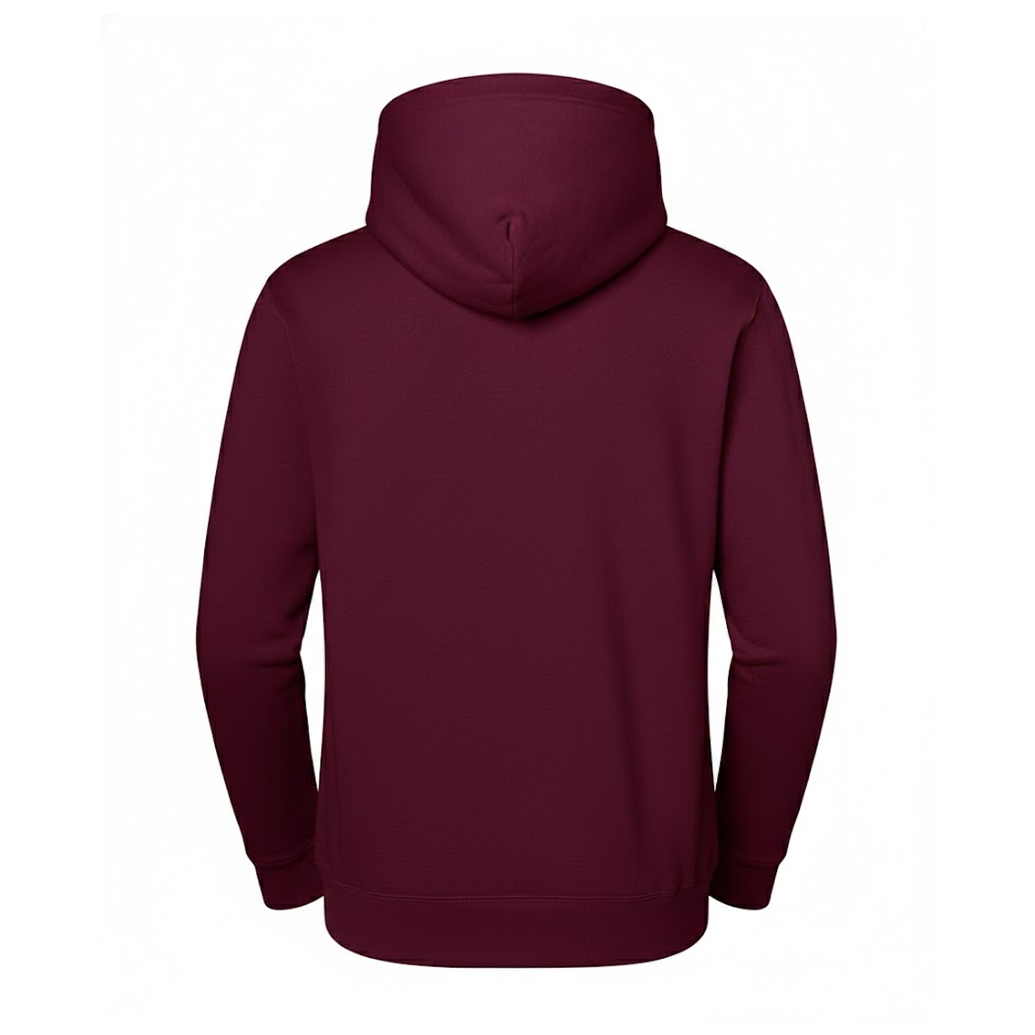 Burgundy - Back - Fruit of the Loom Unisex Adult Iconic Premium Hoodie