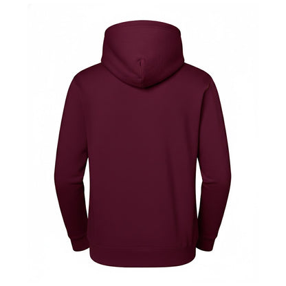 Burgundy - Back - Fruit of the Loom Unisex Adult Iconic Premium Hoodie