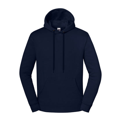 Deep Navy - Front - Fruit of the Loom Unisex Adult Iconic Premium Hoodie