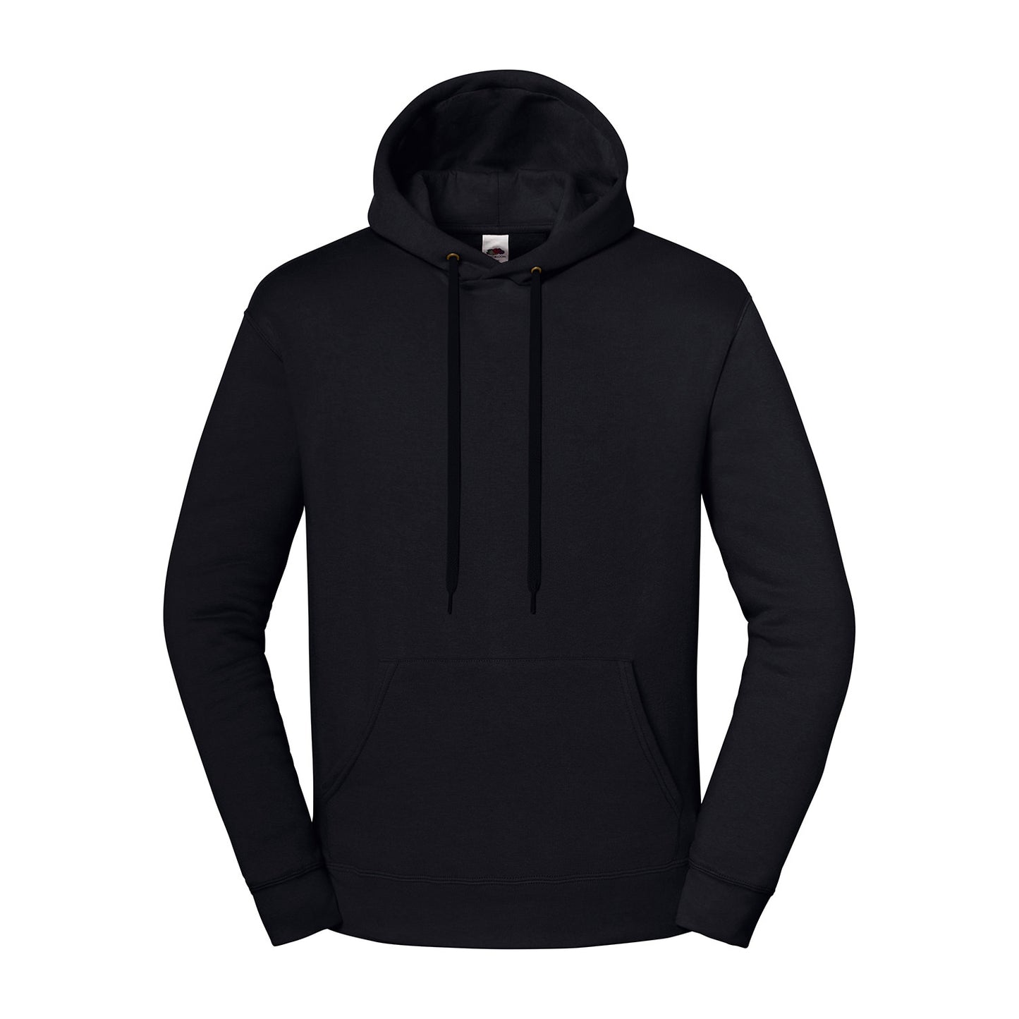 Black - Front - Fruit of the Loom Unisex Adult Iconic Premium Hoodie