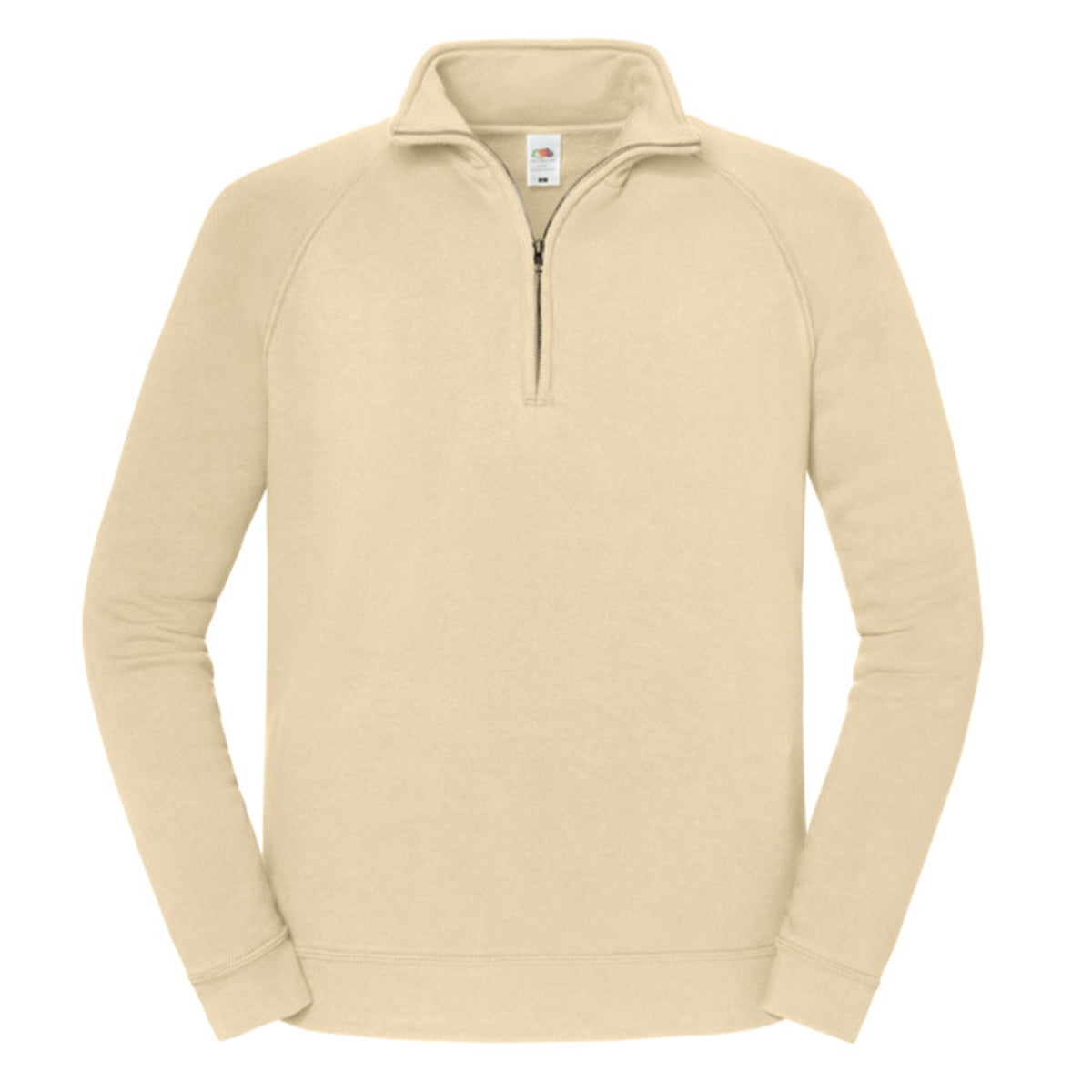 Desert Sand - Front - Fruit of the Loom Unisex Adult Iconic Premium Sweatshirt