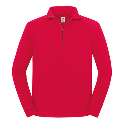 Red - Front - Fruit of the Loom Unisex Adult Iconic Premium Sweatshirt