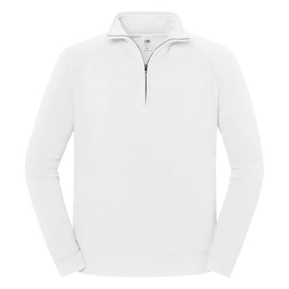 White - Front - Fruit of the Loom Unisex Adult Iconic Premium Sweatshirt