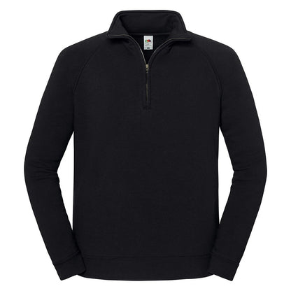 Black - Front - Fruit of the Loom Unisex Adult Iconic Premium Sweatshirt