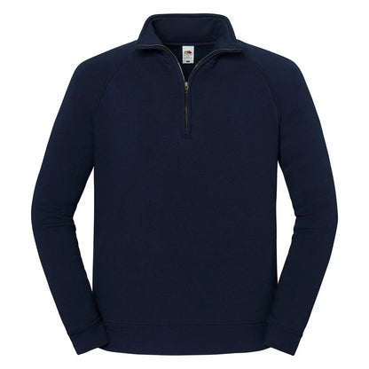 Deep Navy - Front - Fruit of the Loom Unisex Adult Iconic Premium Sweatshirt