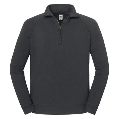 Light Graphite - Front - Fruit of the Loom Unisex Adult Iconic Premium Sweatshirt
