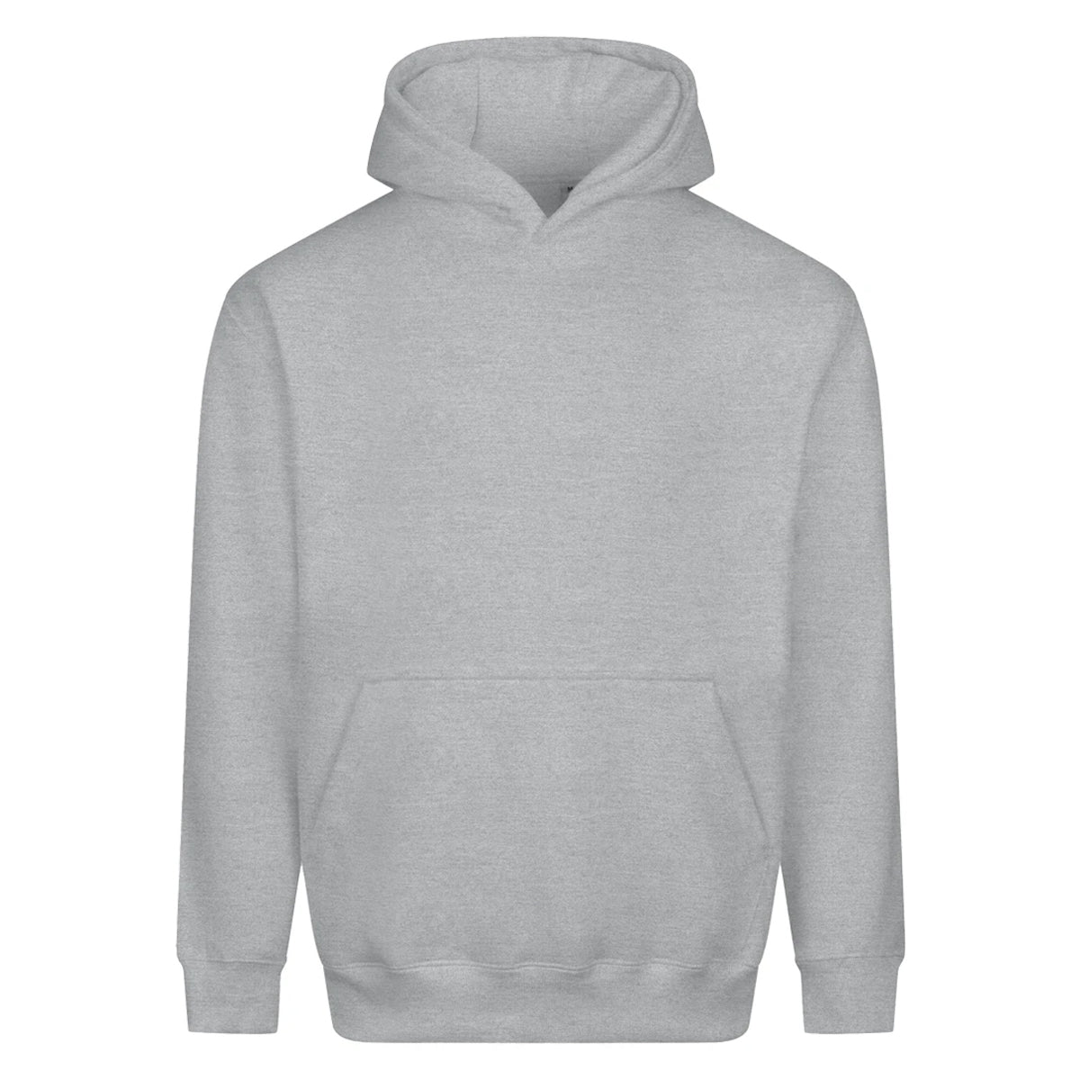 Heather Grey - Front - Awdis Unisex Adult Vision Heavyweight Hoodie