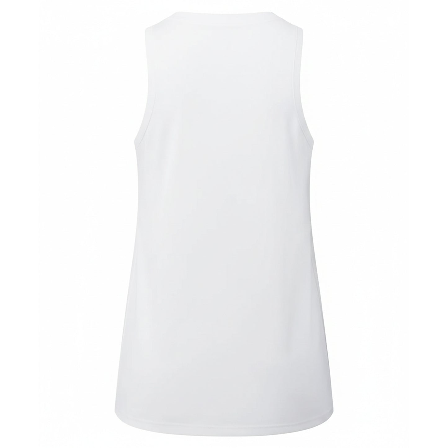 White - Back - TriDri Womens-Ladies Ion-Charge Tank Top
