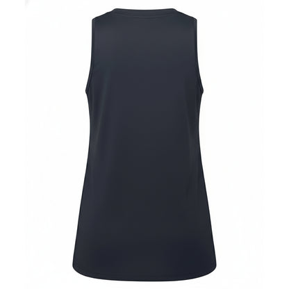 Navy - Back - TriDri Womens-Ladies Ion-Charge Tank Top