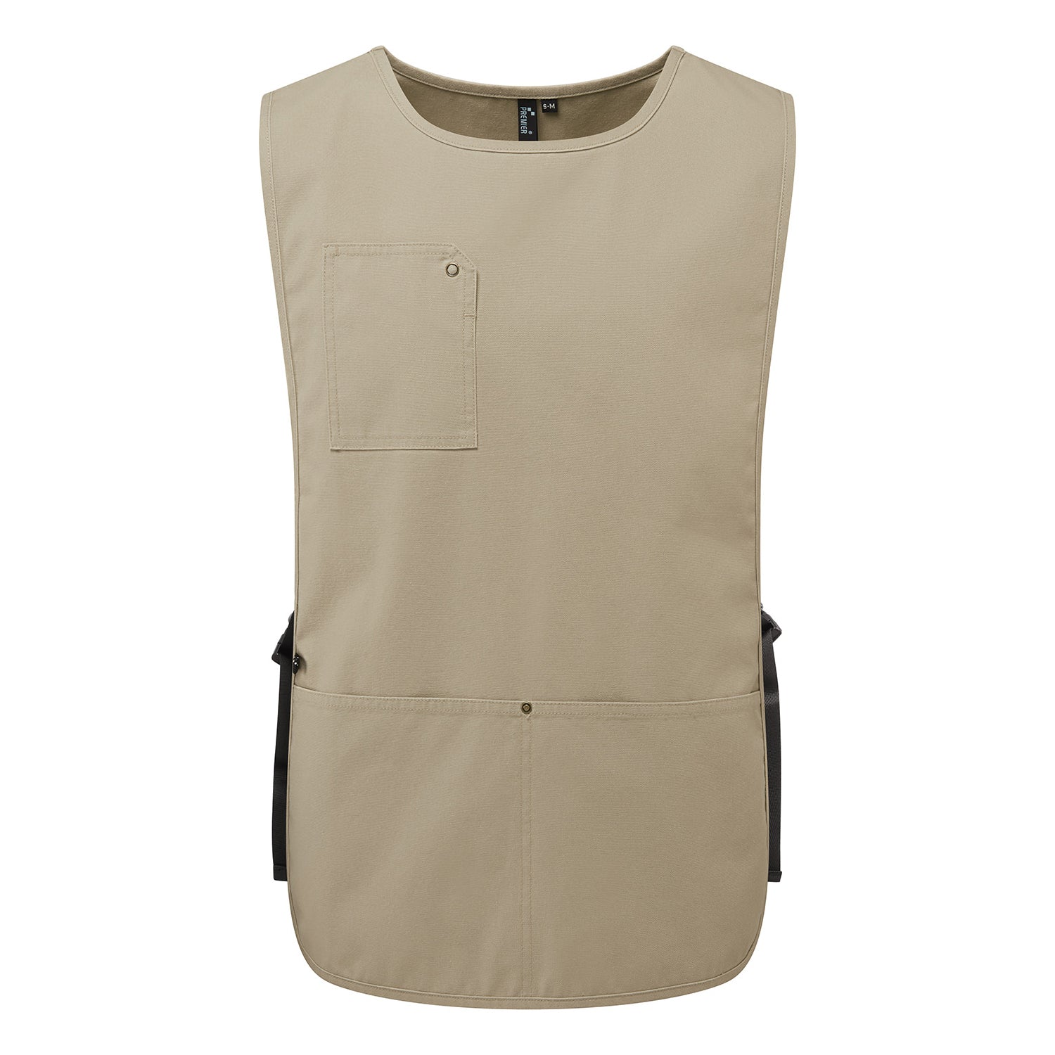 Khaki Brown - Front - Premier Unisex Adult Utility 2.0 Tabard