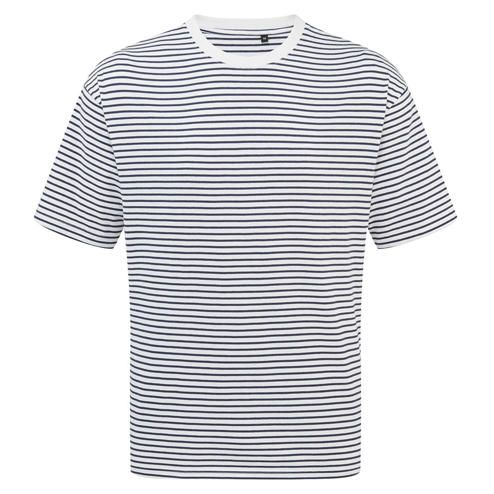 Navy-White - Front - Premier Unisex Adult Utility 2.0 T-Shirt