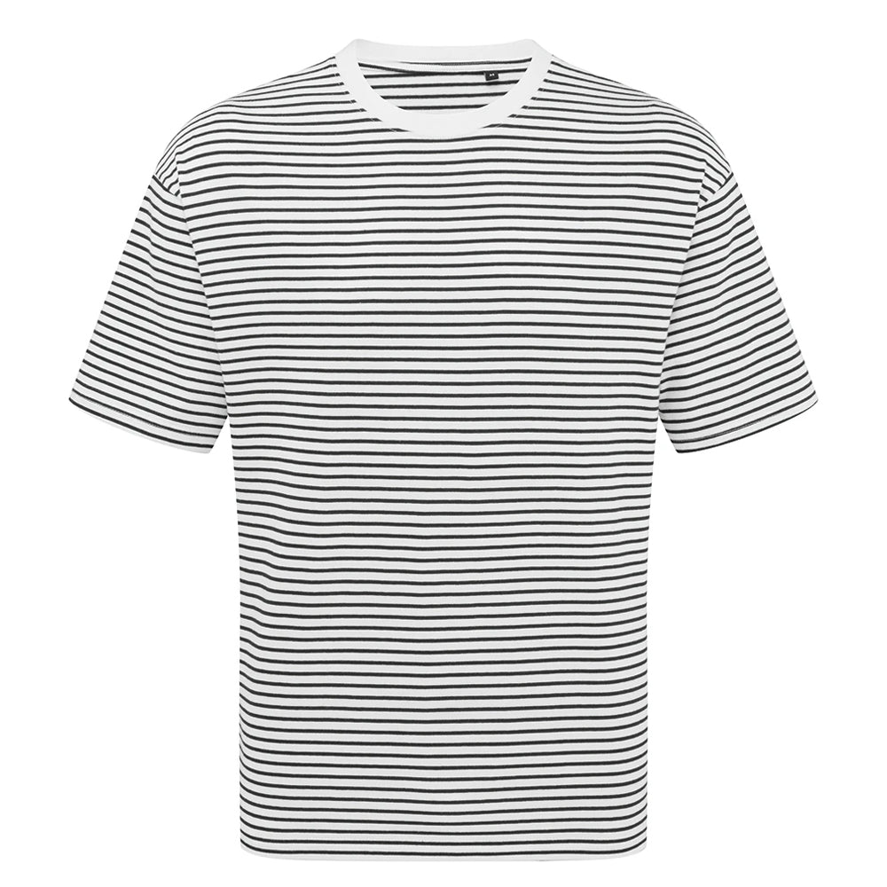 Black-White - Front - Premier Unisex Adult Utility 2.0 T-Shirt