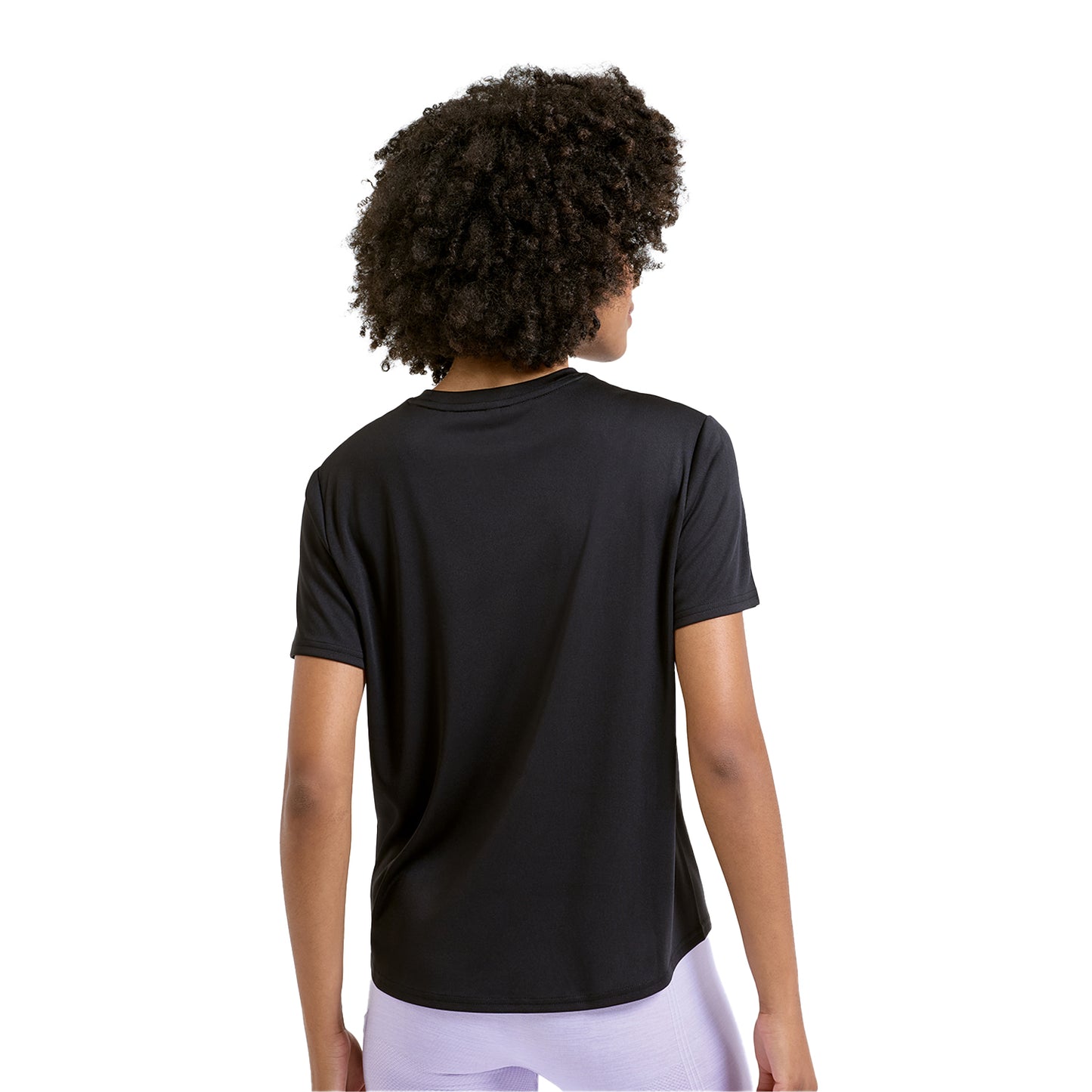 Black - Back - TriDri Womens-Ladies Ion-Charge T-Shirt