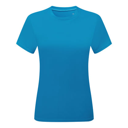 Sapphire - Front - TriDri Womens-Ladies Ion-Charge T-Shirt