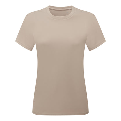 Stone - Front - TriDri Womens-Ladies Ion-Charge T-Shirt