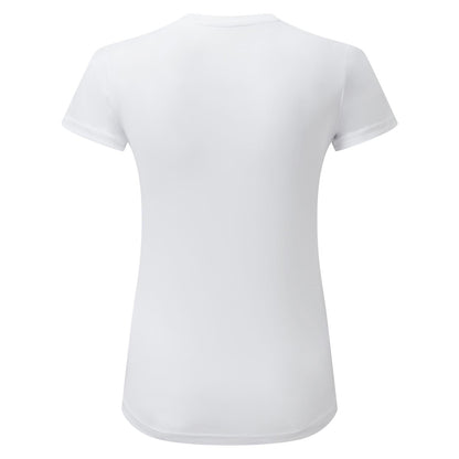 White - Back - TriDri Womens-Ladies Ion-Charge T-Shirt