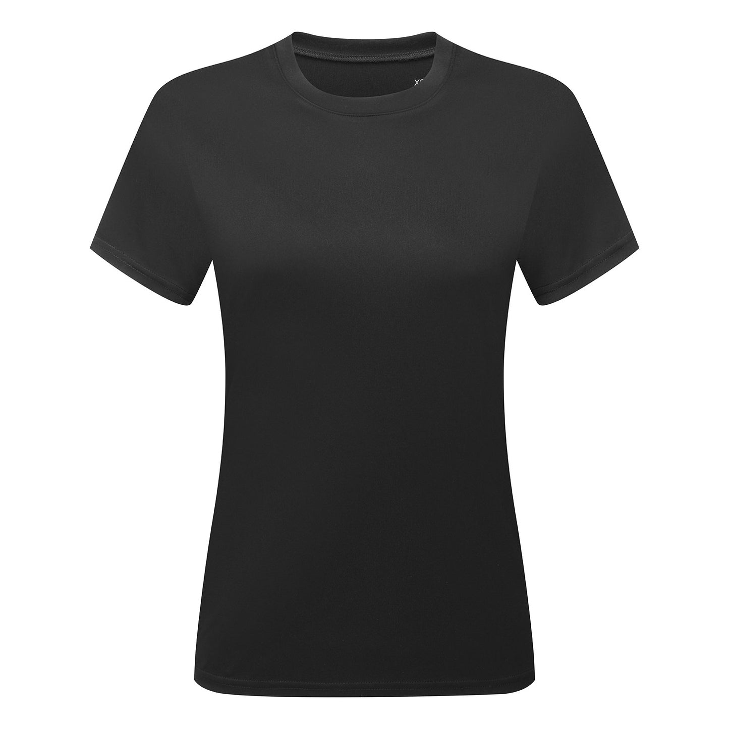 Black - Front - TriDri Womens-Ladies Ion-Charge T-Shirt