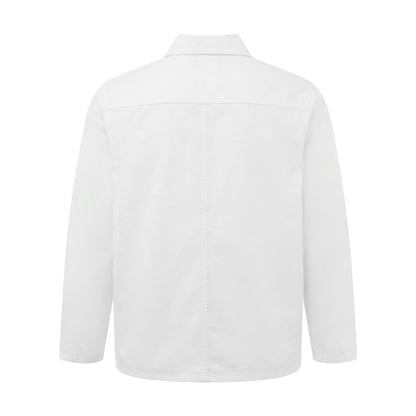 White - Back - Premier Unisex Adult Utility 2.0 Jacket
