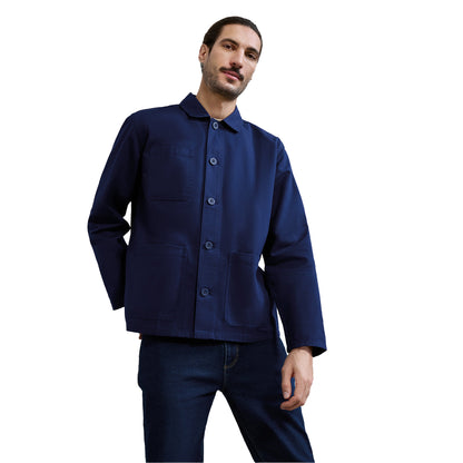Navy - Side - Premier Unisex Adult Utility 2.0 Jacket