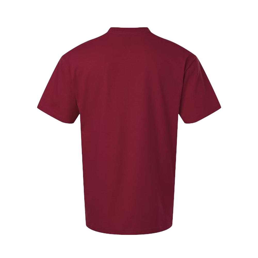 Garnet - Back - Gildan Unisex Adult Hammer Maxweight T-Shirt