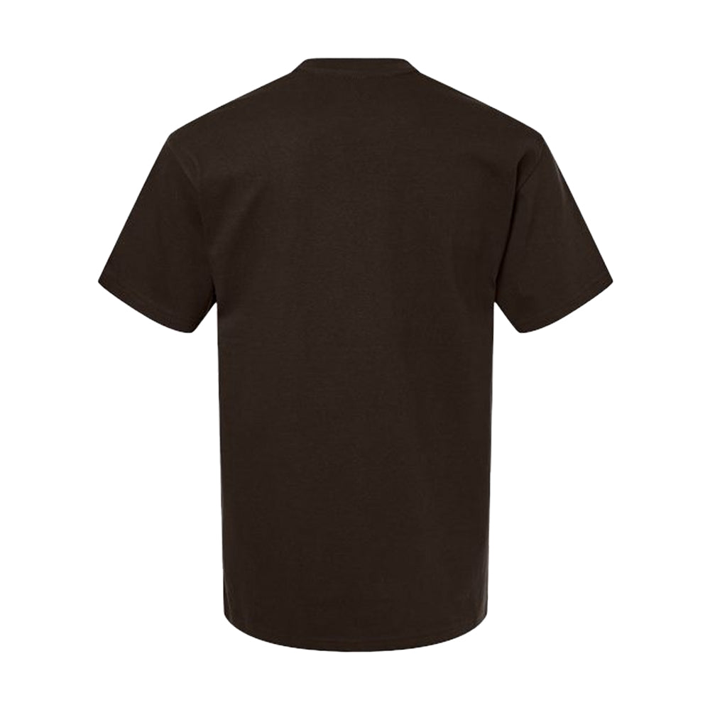 Dark Chocolate - Back - Gildan Unisex Adult Hammer Maxweight T-Shirt