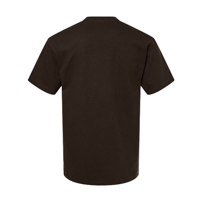 Dark Chocolate - Back - Gildan Unisex Adult Hammer Maxweight T-Shirt