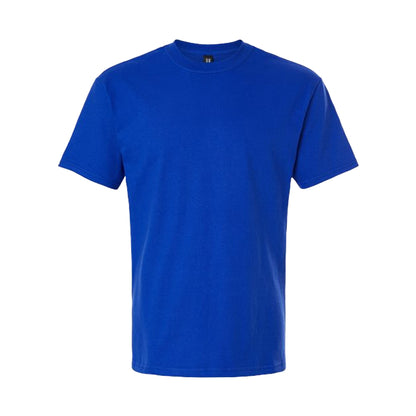 Deep Royal Blue - Front - Gildan Unisex Adult Hammer Maxweight T-Shirt
