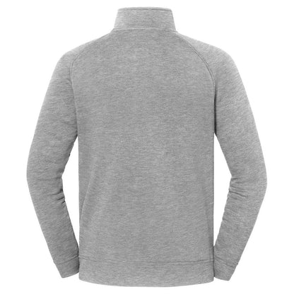 Athletic Heather - Back - Fruit of the Loom Unisex Adult Iconic Premium Quarter Zip Sweatshirt