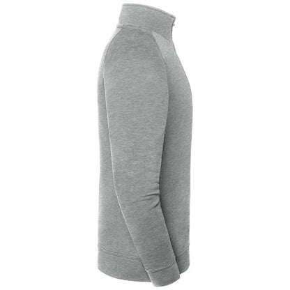 Athletic Heather - Side - Fruit of the Loom Unisex Adult Iconic Premium Quarter Zip Sweatshirt